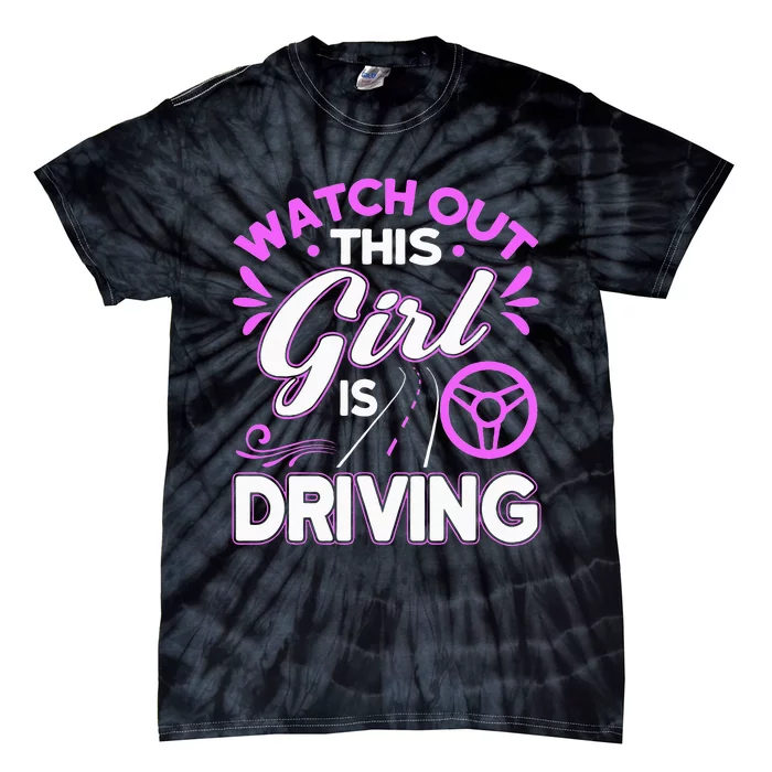 Passed Drivers Test New Driving License Congratulations Teen Tie-Dye T-Shirt