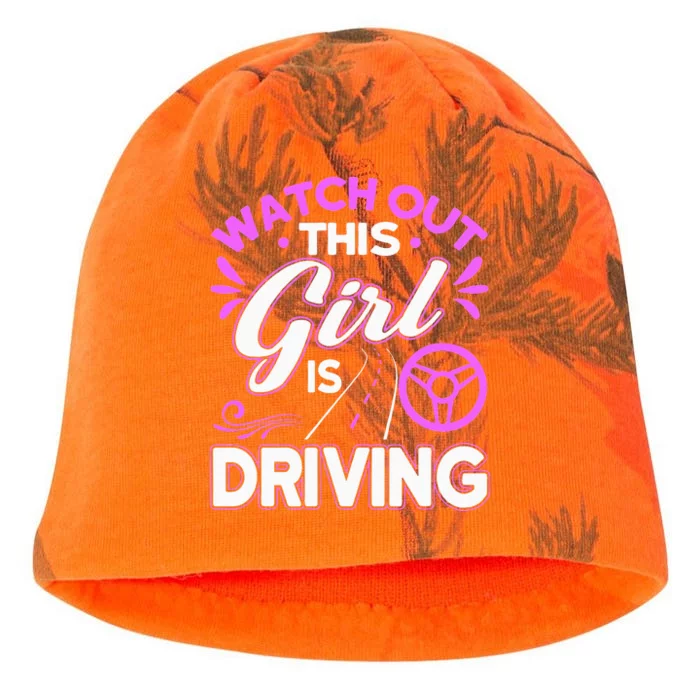 Passed Drivers Test New Driving License Congratulations Teen Kati - Camo Knit Beanie