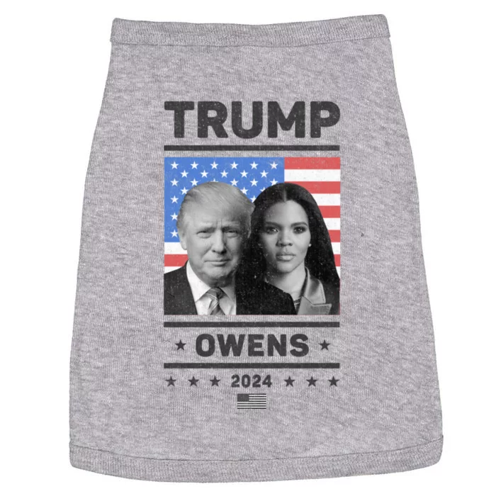 President Donald Trump And Vice President Candace Owens 2024 Doggie Tank