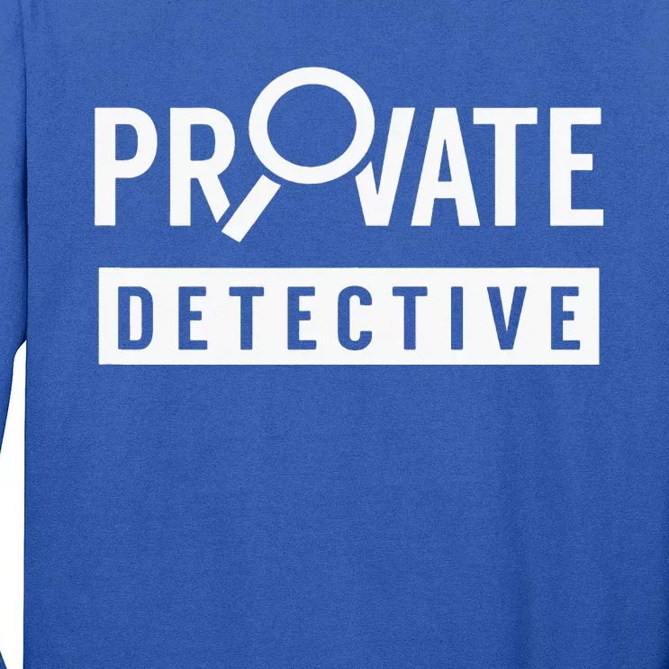 Private Detective Team Spy Investigator Observation Long Sleeve Shirt