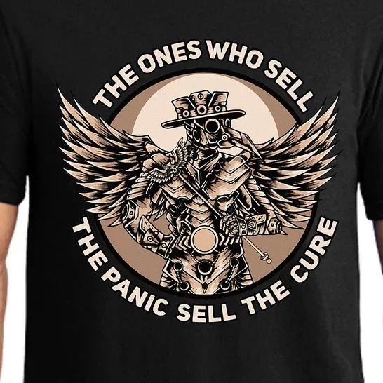 Plague Doctor The Ones Who Sell The Panic Sell The Cure Pajama Set