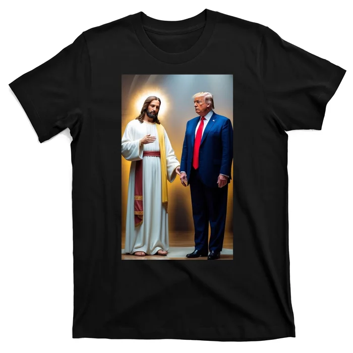 Pro Donald Trump Jesus Christianity T-Shirt