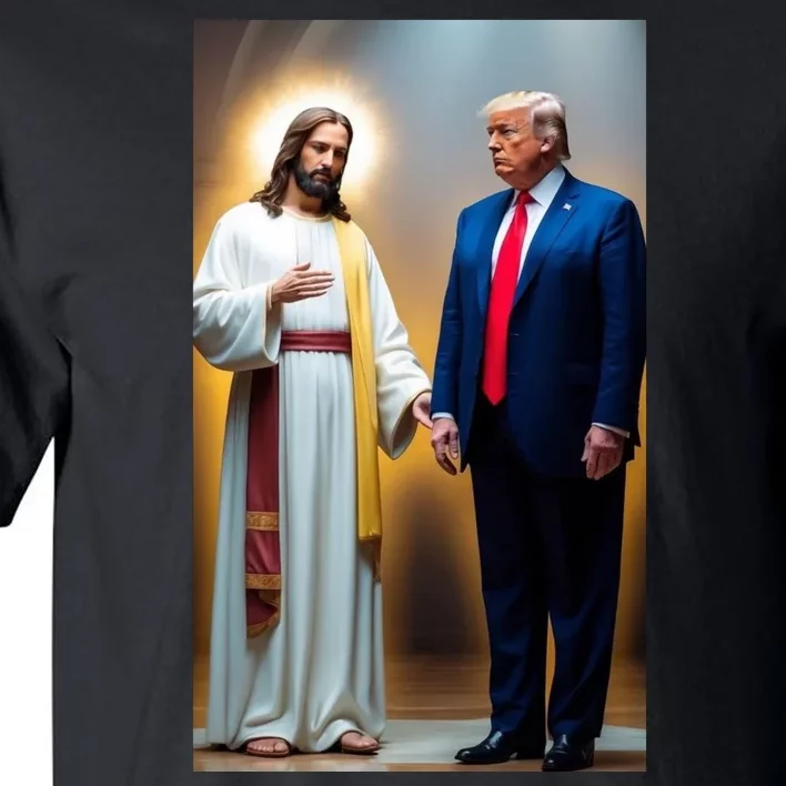 Pro Donald Trump Jesus Christianity Tall T-Shirt