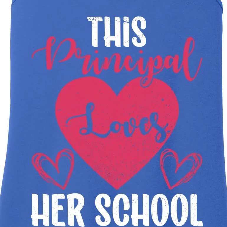 Principals Day This Principal Loves Her School Principal Day Gift Ladies Essential Tank