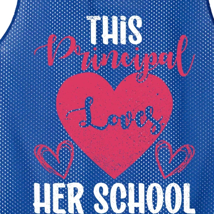 Principals Day This Principal Loves Her School Principal Day Gift Mesh Reversible Basketball Jersey Tank