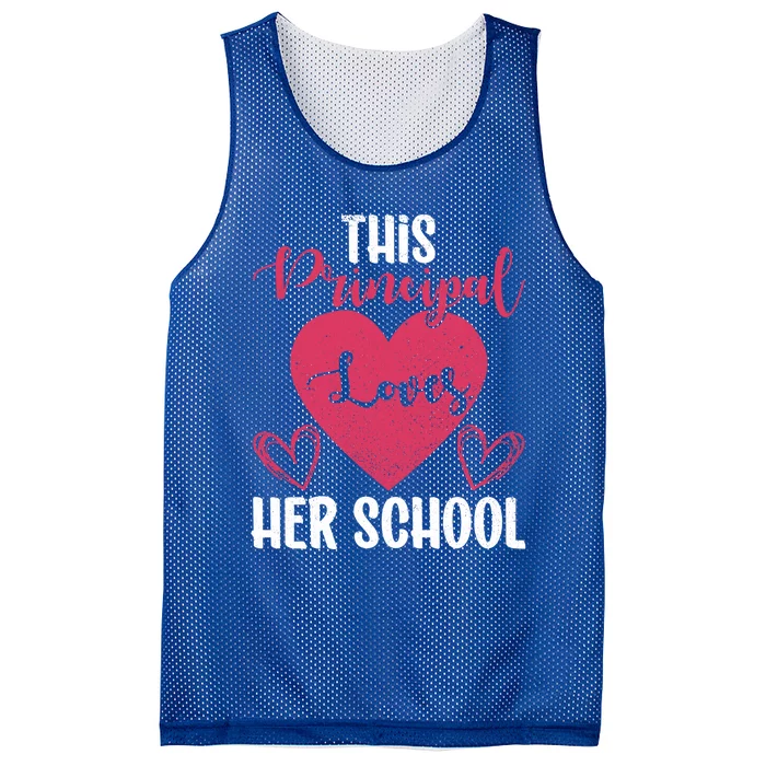 Principals Day This Principal Loves Her School Principal Day Gift Mesh Reversible Basketball Jersey Tank