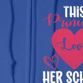 Principals Day This Principal Loves Her School Principal Day Gift Full Zip Hoodie