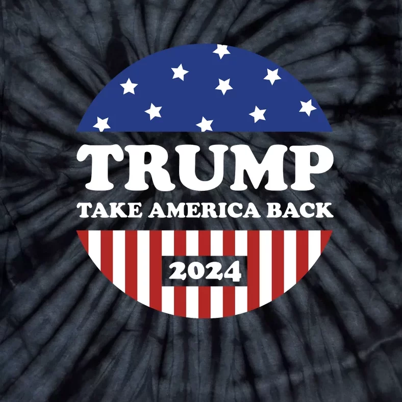 Donald Trump 2024 Presidential Tie-Dye T-Shirt