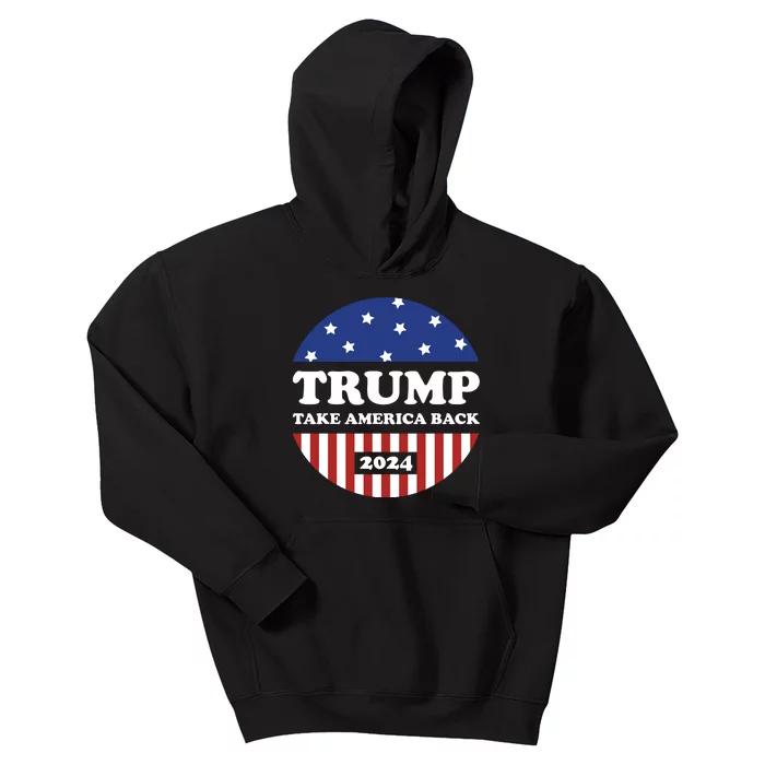 Donald Trump 2024 Presidential Kids Hoodie