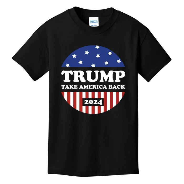 Donald Trump 2024 Presidential Kids T-Shirt