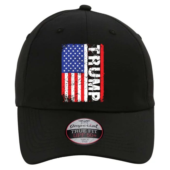 President Donald Trump 2020 Vintage Usa Flag The Original Performance Cap