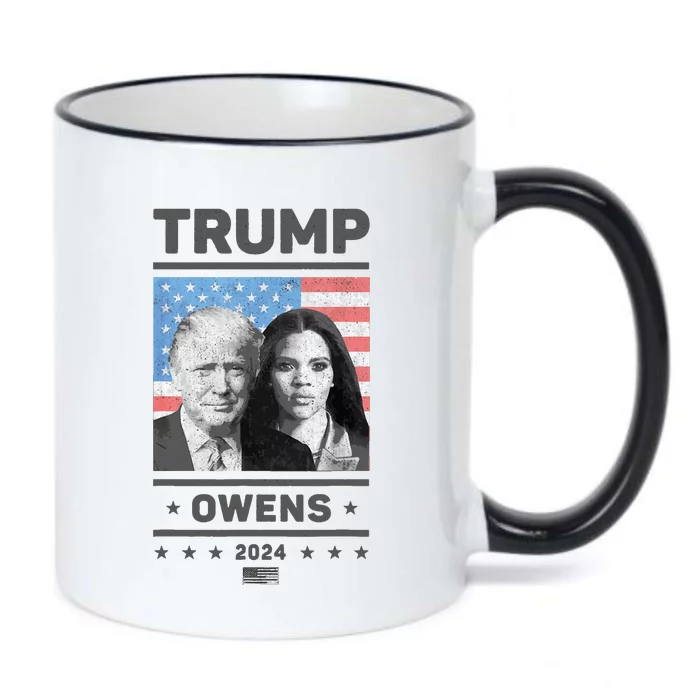 President Donald Trump And Vice President Candace Owens 2024 Black Color Changing Mug