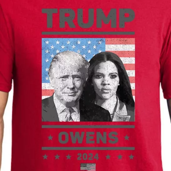 President Donald Trump And Vice President Candace Owens 2024 Pajama Set