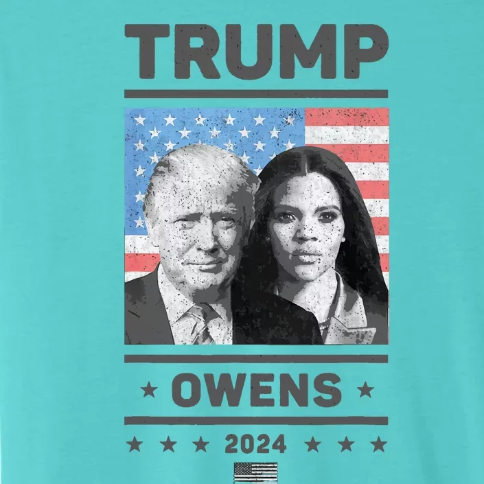 President Donald Trump And Vice President Candace Owens 2024 ChromaSoft Performance T-Shirt