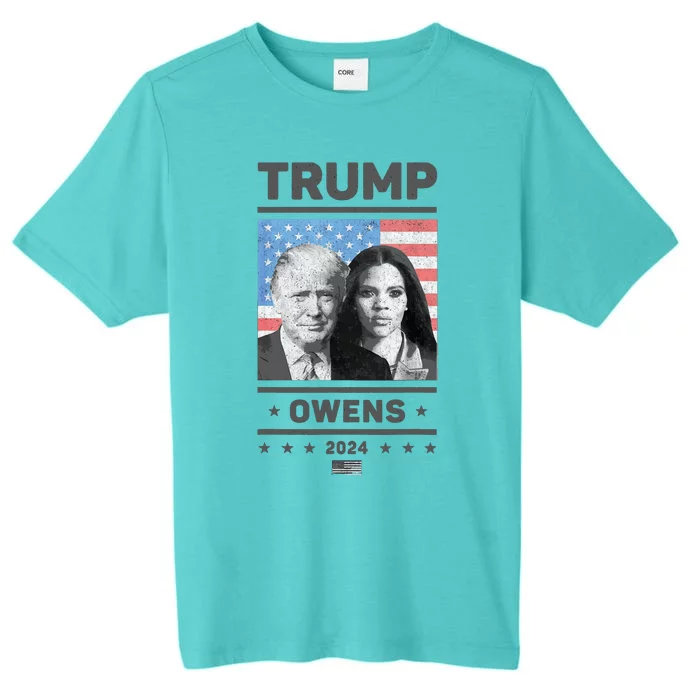 President Donald Trump And Vice President Candace Owens 2024 ChromaSoft Performance T-Shirt