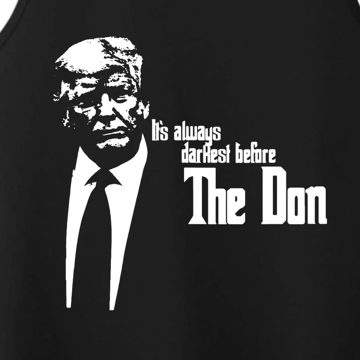 President Donald Trump The Don Funny Political 2024 Performance Tank