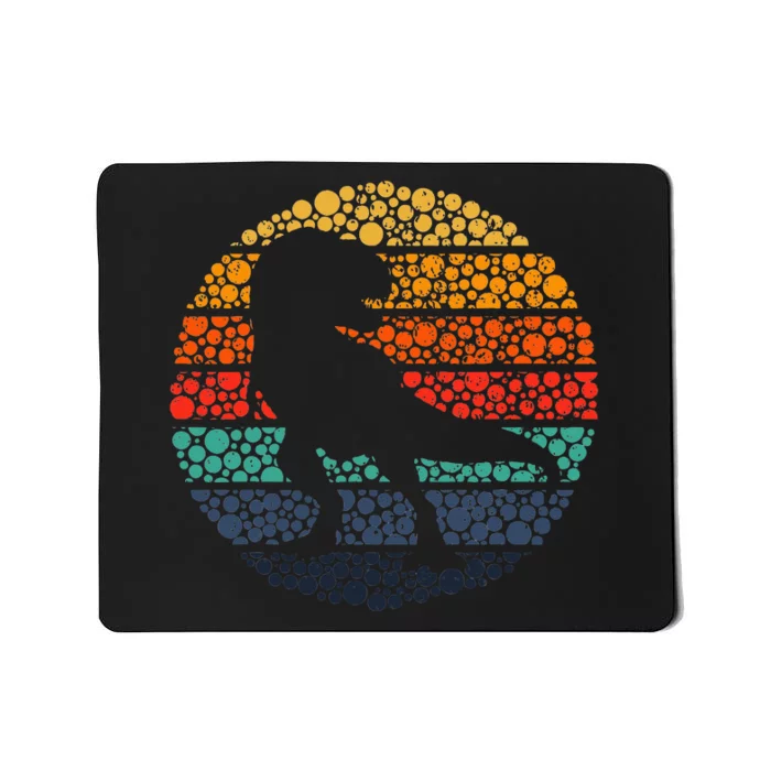 Polka Dot T Rex Dinosaur International Dot Day Mousepad