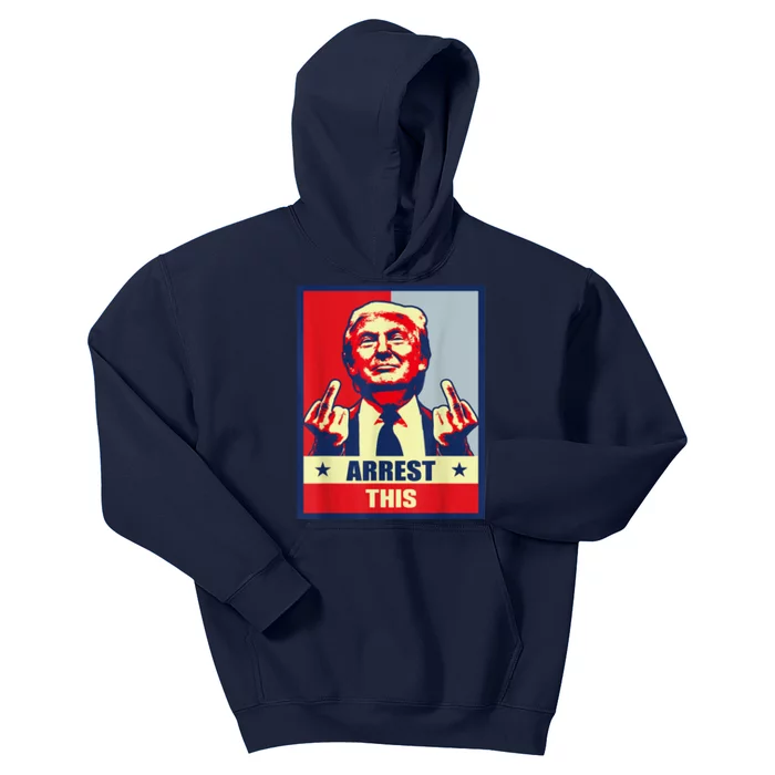 Pro Donald Trump 2024 Supporter Arrest This Kids Hoodie