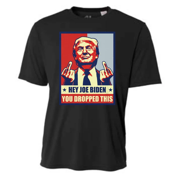 Pro Donald Trump 2024 Republican Conservative Anti Joe Biden Cooling Performance Crew T-Shirt