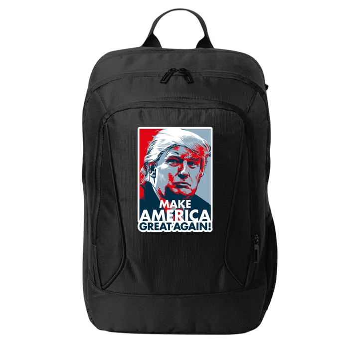 Pro Donald Trump Make America Great Again Poster Design City Backpack