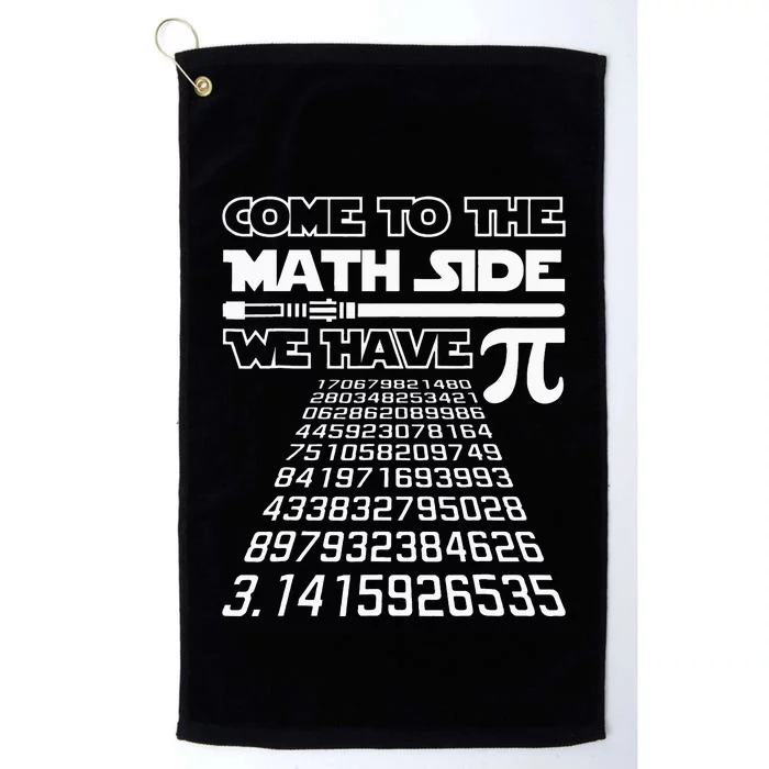 Pi Day Teacher Gifts Platinum Collection Golf Towel