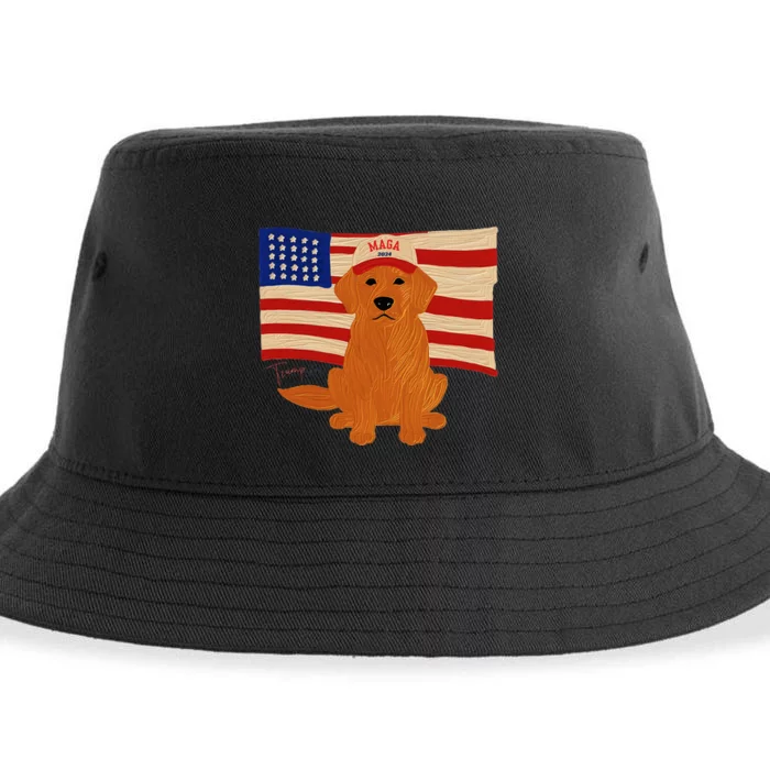 Preppy Donald Trump Election 2024 90s Preppy Republican Sustainable Bucket Hat