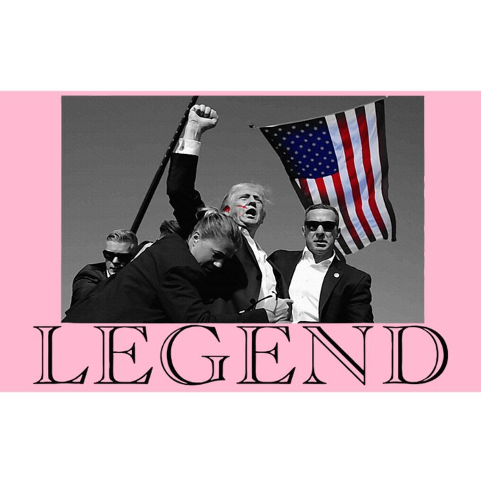 President Donald Trump 2024 Legend Usa Patriotic Bumper Sticker