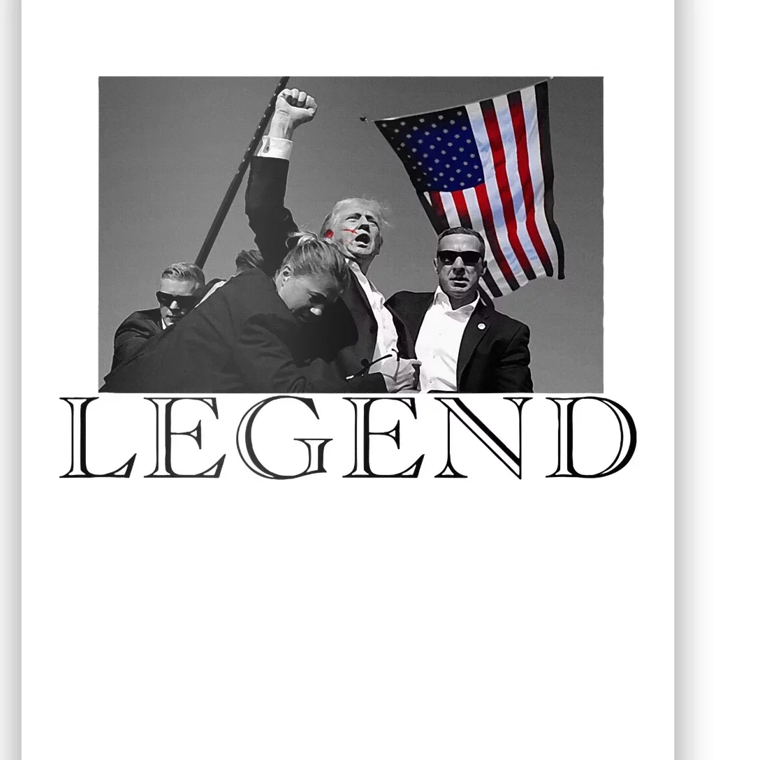 President Donald Trump 2024 Legend Usa Patriotic Poster