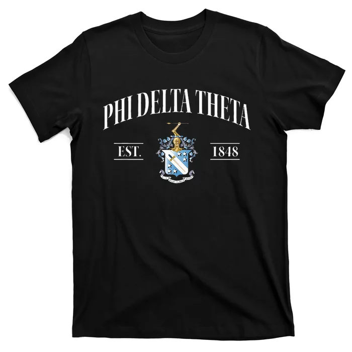 Phi Delta Theta Fraternity Phi Delts Est.1848 Phis T-Shirt