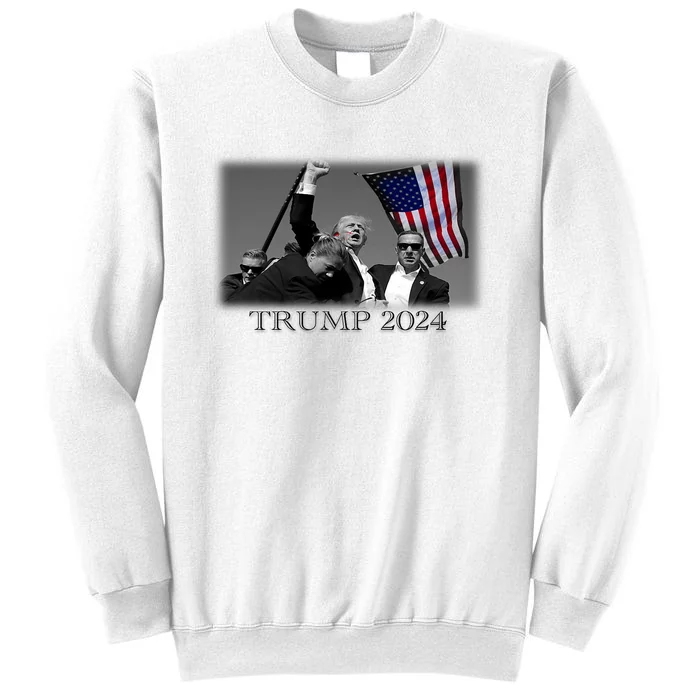 President Donald Trump 2024 Failed Attempt Usa Patriotic Sweatshirt