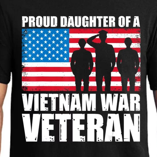 Proud Daughter Vietnam Veteran Raised by my Hero Pajama Set