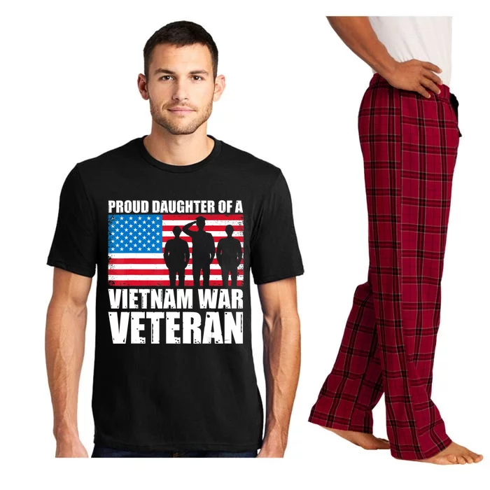 Proud Daughter Vietnam Veteran Raised by my Hero Pajama Set