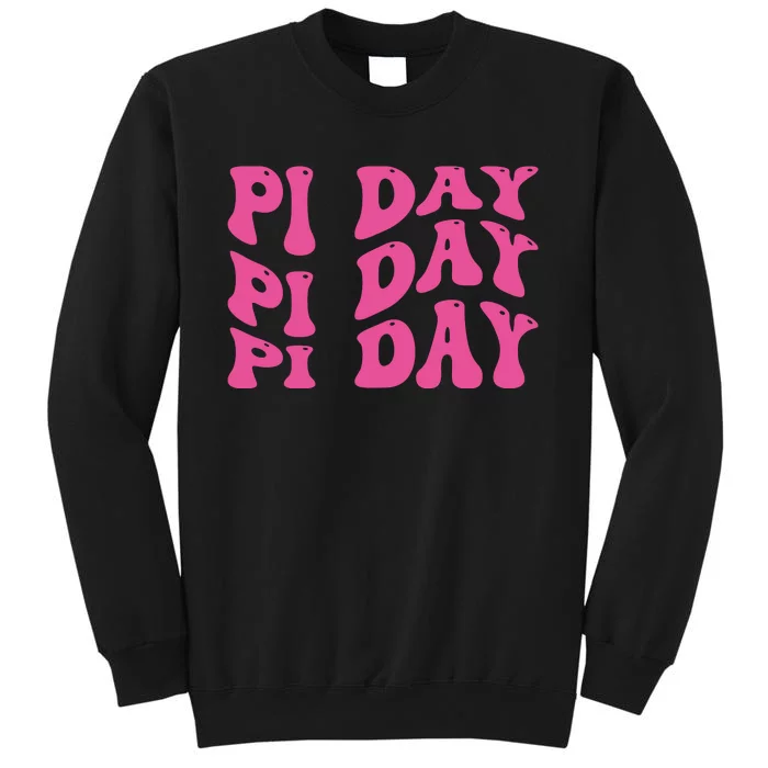 Pi Day Vintage Tall Sweatshirt