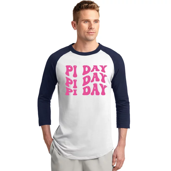 Pi Day Vintage Baseball Sleeve Shirt