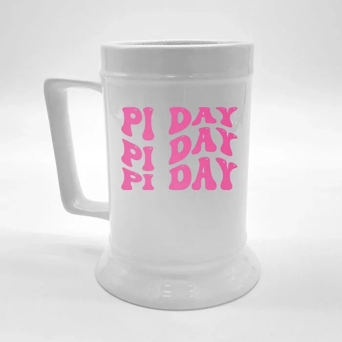 Pi Day Vintage Front & Back Beer Stein