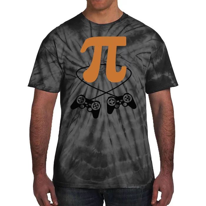 Pi Day Video Game Controller Math Club Teacher Student Gamer Tie-Dye T-Shirt