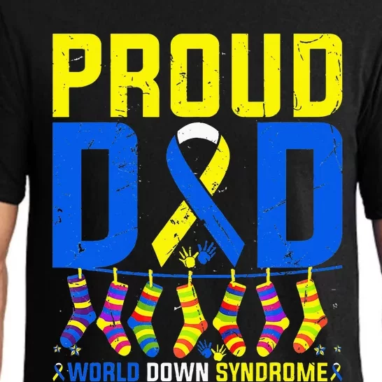 Proud Dad World Down Syndrome Awareness Socks 21 March Pajama Set