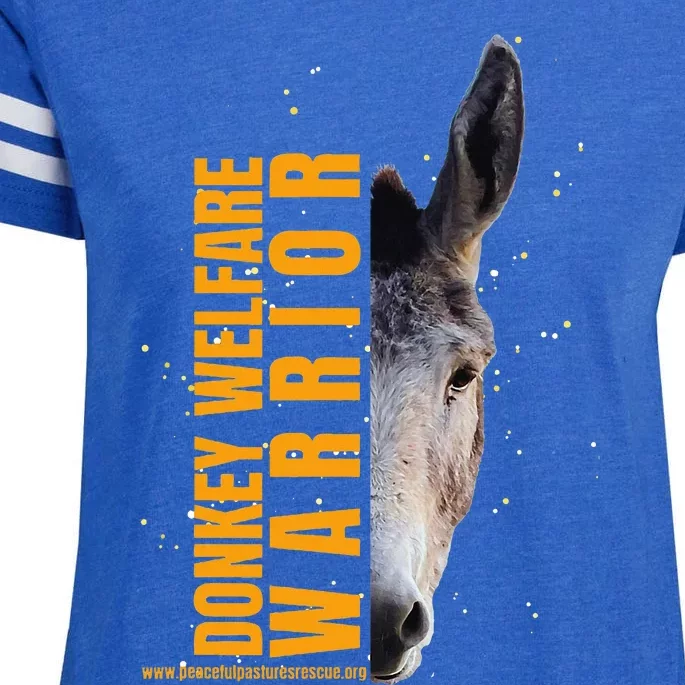 PPDR Donkey Welfare Warrior Enza Ladies Jersey Football T-Shirt