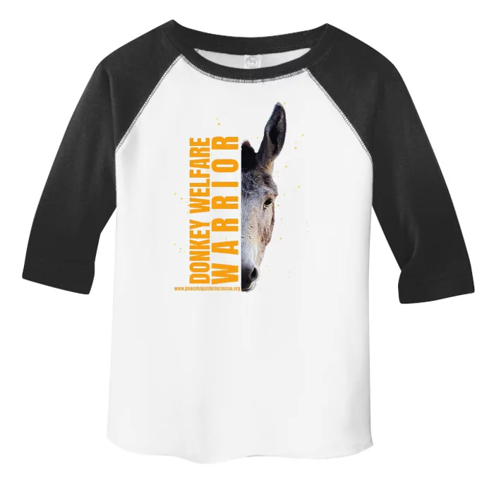 PPDR Donkey Welfare Warrior Toddler Fine Jersey T-Shirt