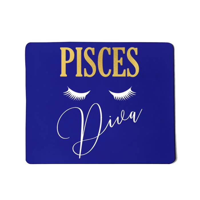 Pisces Diva Zodiac Sign Meaningful Gift Mousepad