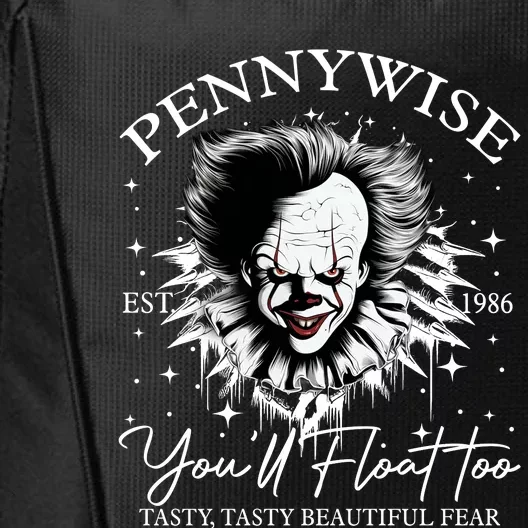 Pennywise Est 1986 You’Ll Float Too Tasty Tasty Beautiful Fear Halloween City Backpack