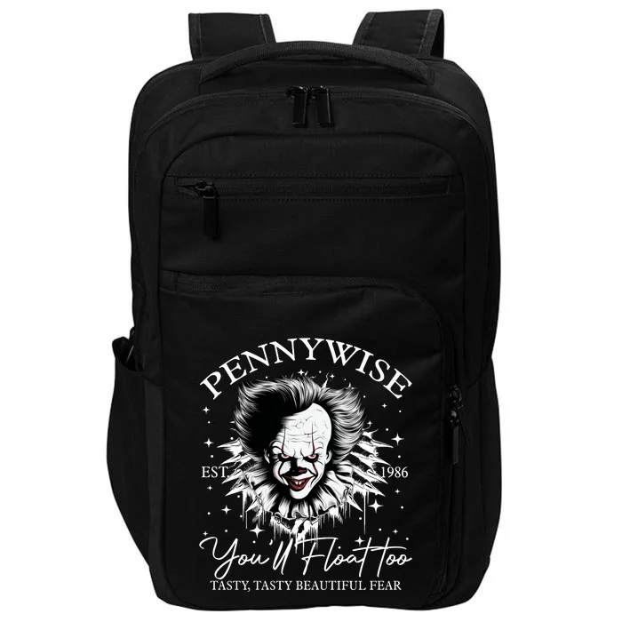 Pennywise Est 1986 You’Ll Float Too Tasty Tasty Beautiful Fear Halloween Impact Tech Backpack