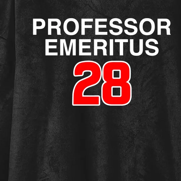 Professor Emeritus 28 Hooded Wearable Blanket