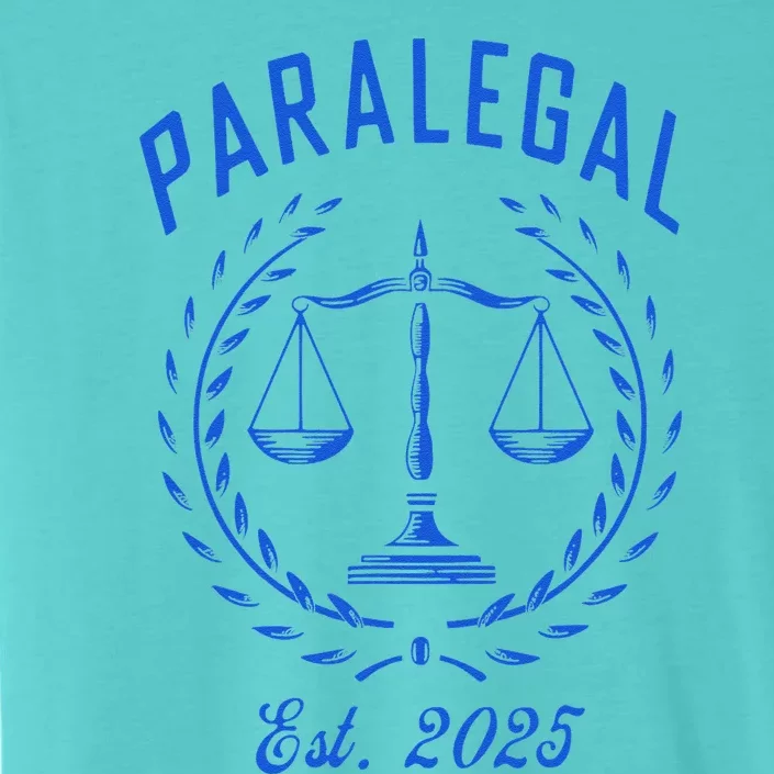 Paralegal Est. 2025 Scales Of Justice ChromaSoft Performance T-Shirt