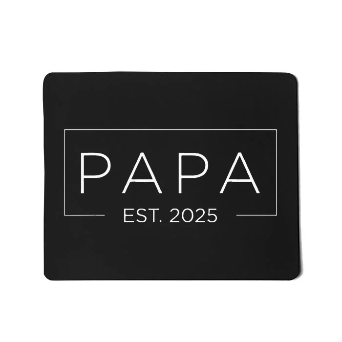 Papa Est 2025 Promoted To Grandpa Pregnancy Announcement Mousepad