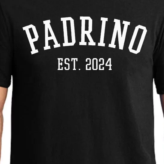 Padrino Est. 2024 Proposal Regalo Para Padrinos Pajama Set