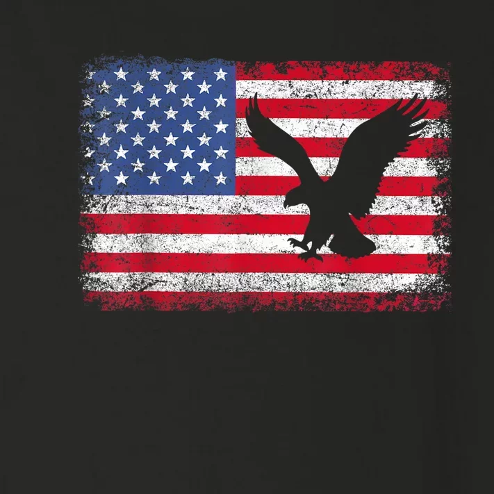 Patriotic Eagle 4th Of July Usa American Flag American Flag Gifts Toddler Long Sleeve Shirt