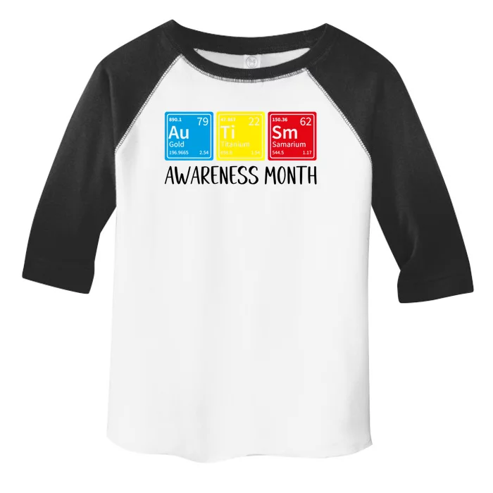 Periodic Elets Autism Awareness Gift Toddler Fine Jersey T-Shirt