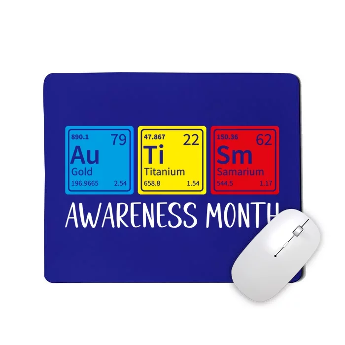 Periodic Elets Autism Awareness Gift Mousepad