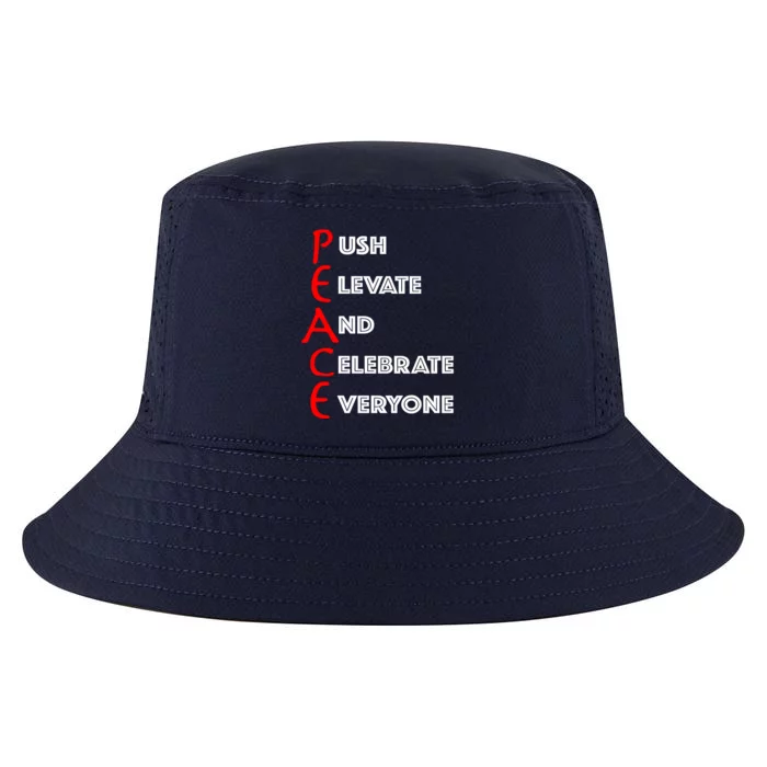 Push Elevate And Celebrate Everyone Cool Comfort Performance Bucket Hat